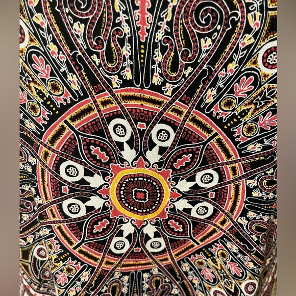 Sanctuary Bohemian Harlow Printed Dress Dashiki Mini, V neck sleeveless,Small - Picture 3 of 9